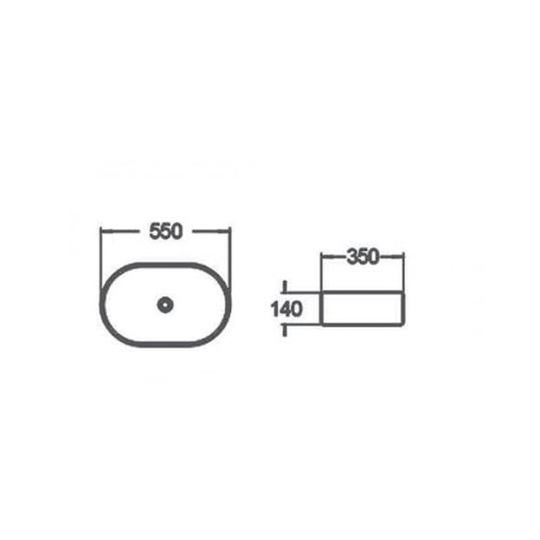 Νιπτήρας Corona Ασημί